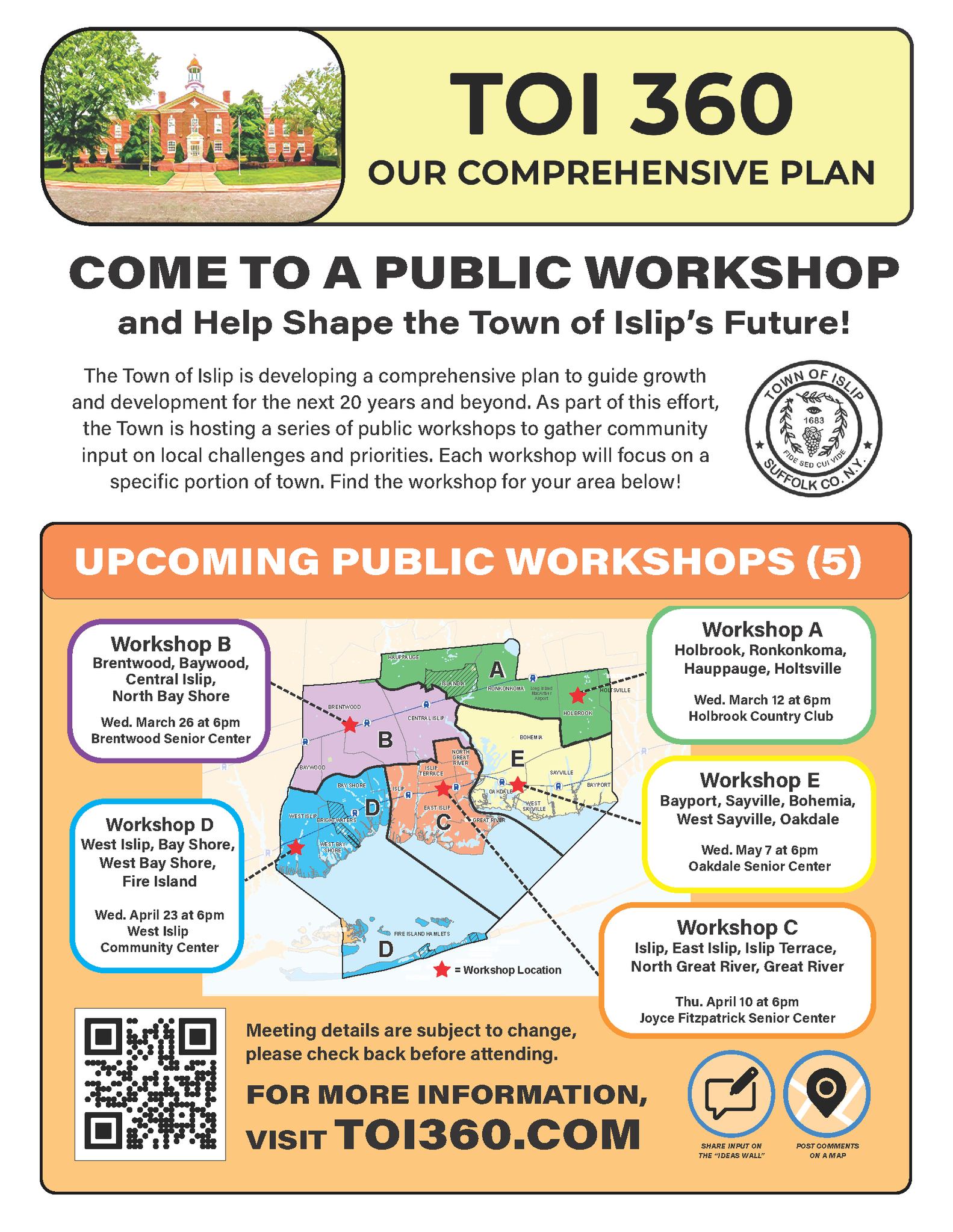 TOI 360 Public Meetings